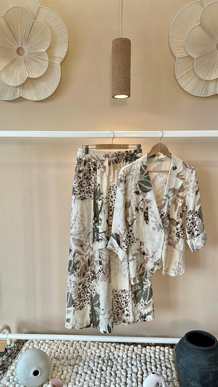 Floral Linen Set