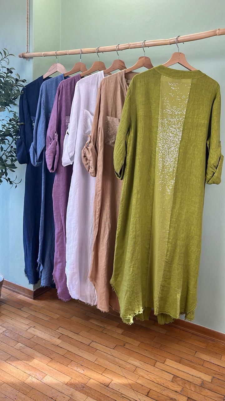 Toscana Linen Dress