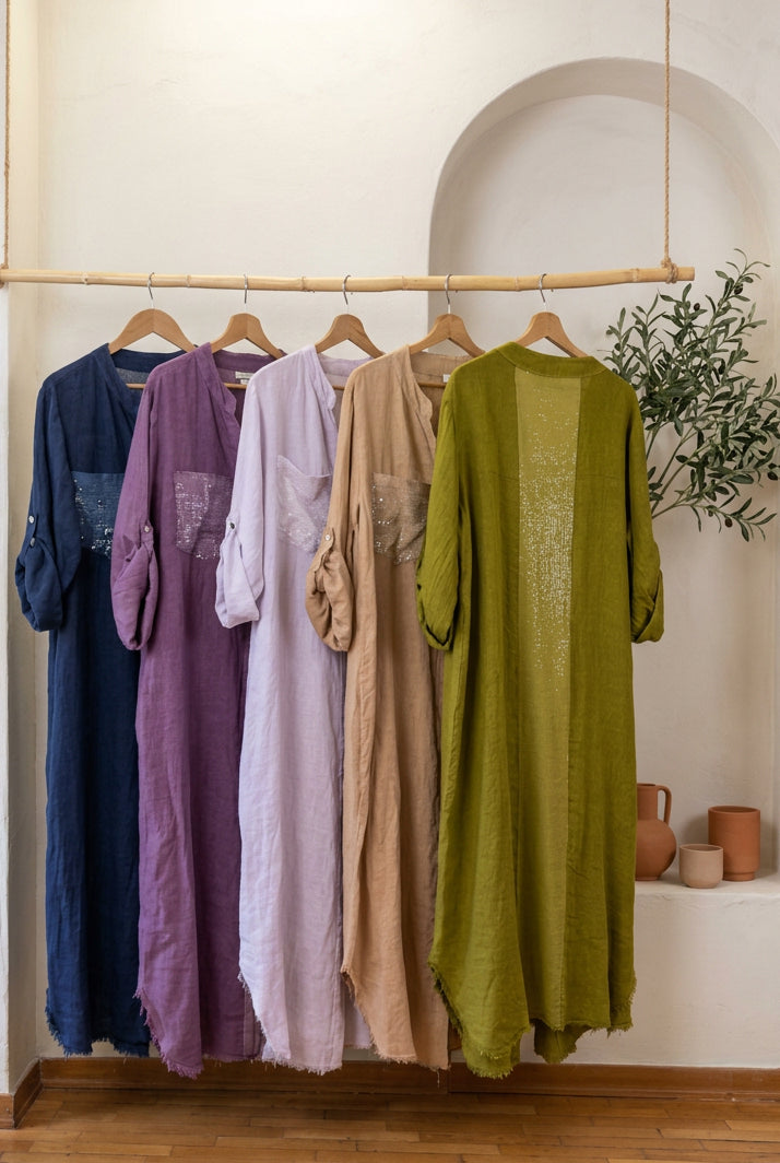 Vestido Toscana de Lino