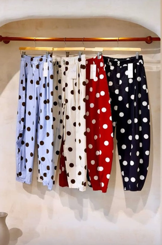 Polka Dot Globe Pants