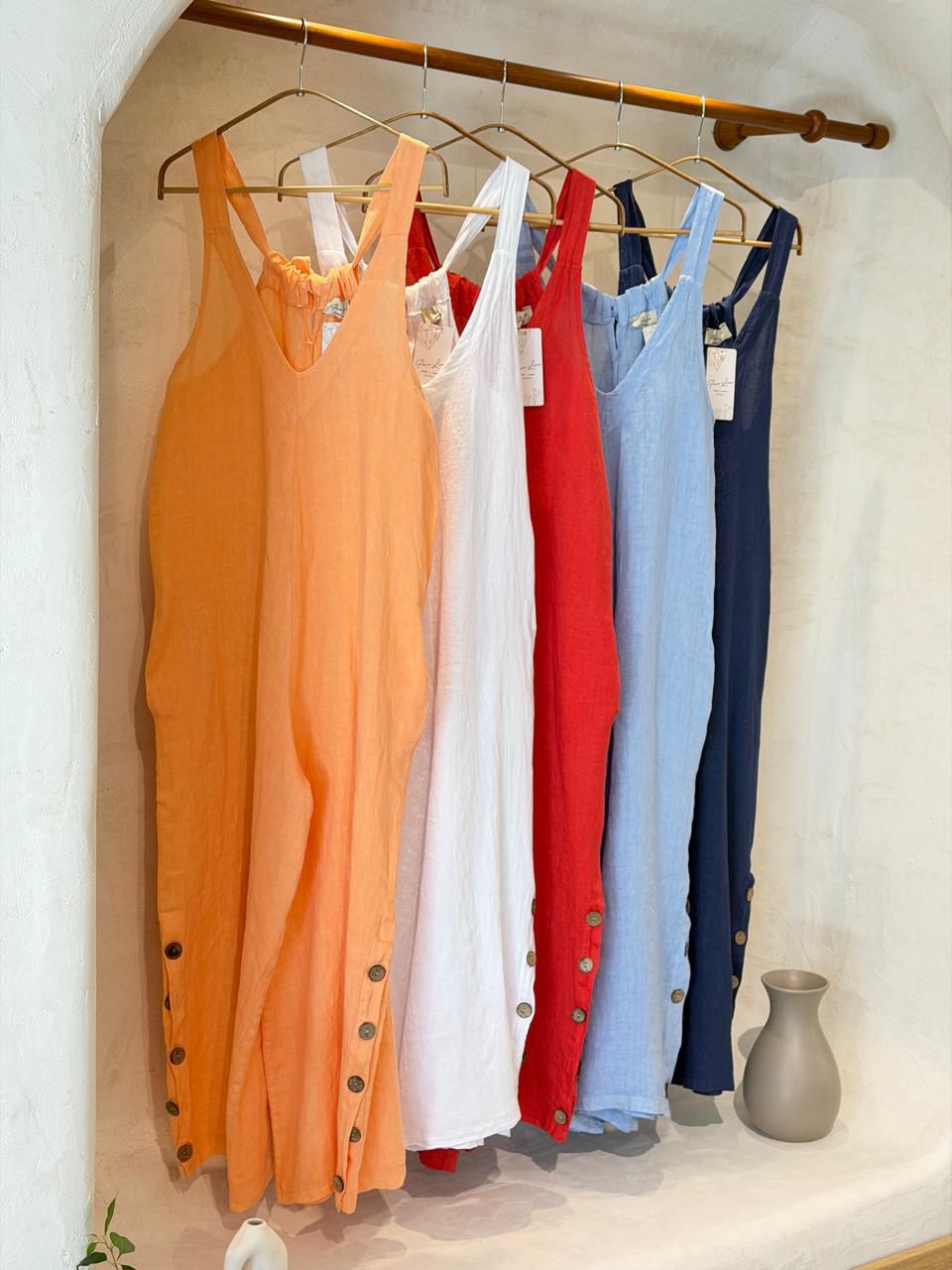 Bella Linen Jumpsuit