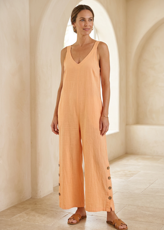 Bella Linen Jumpsuit