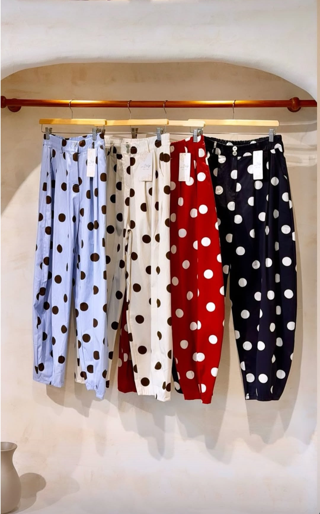 Polka Dot Globe Pants