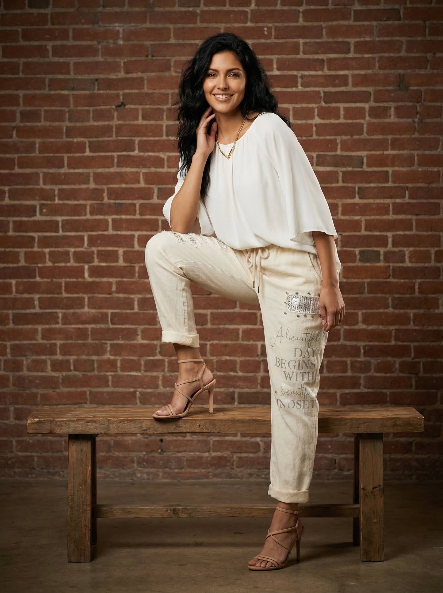 Aria Linen Pants