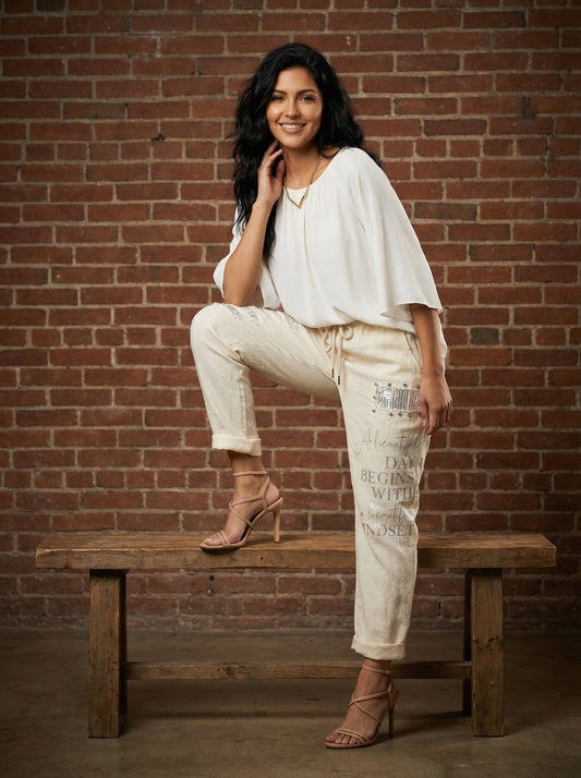 Aria Linen Pants