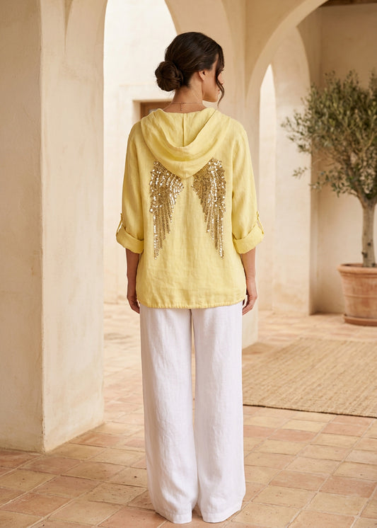 Milan Linen Jacket – Statement Comfort Layer