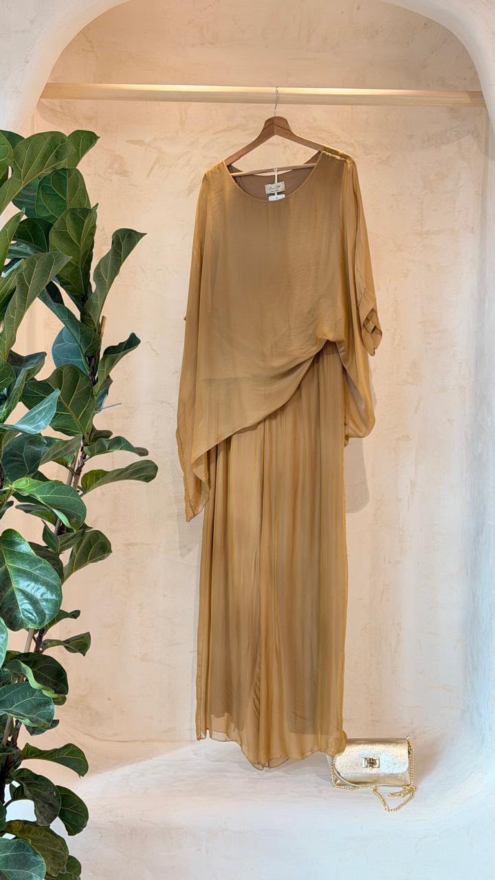 Italian Silk Two-Piece Set