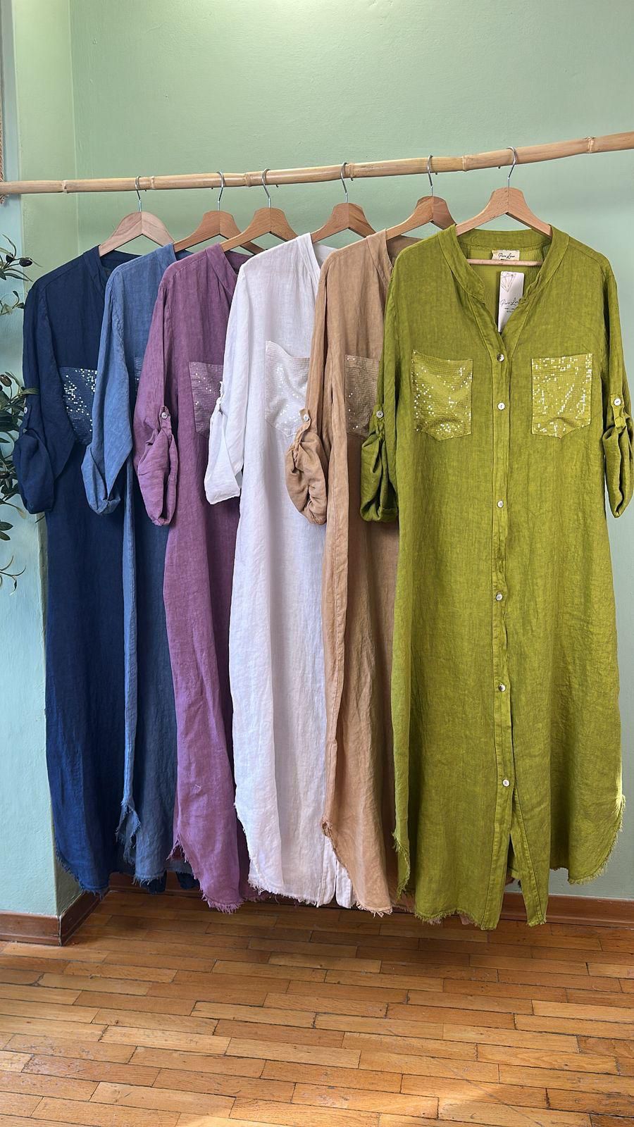 Toscana Linen Dress