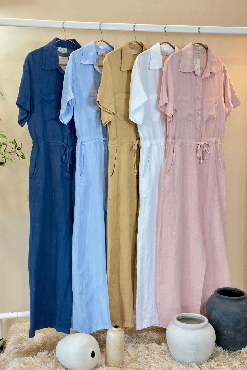 Bellissima Linen Jumpsuit