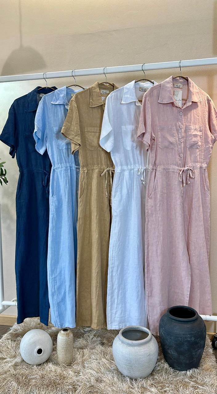 Bellissima Linen Jumpsuit