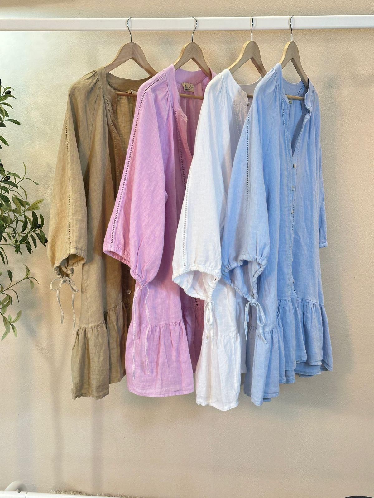 Luna Linen Dress